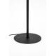 Lampadaire Sirius Zuiver Lampe sur Pied Luminaire Moderne Eclairage Design en Verre Blanc et Métal Noir et Doré 30x97x141cm