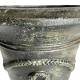 Vase Esprit Anduze Vasque Jardinière Pot de Fleurs Décoration Extérieure en Fonte Vert Anglais 40,5x40,5x51cm