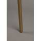 Lampadaire Meezan Dutchbone Luminaire Moderne Eclairage sur Pied en Métal Doré 48x48x143cm