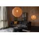 Lampadaire Meezan Dutchbone Luminaire Moderne Eclairage sur Pied en Métal Doré 48x48x143cm