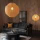Lampadaire Meezan Dutchbone Luminaire Moderne Eclairage sur Pied en Métal Doré 48x48x143cm