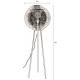 Lampadaire Meezan Dutchbone Luminaire Moderne Eclairage sur Pied en Métal Doré 48x48x143cm