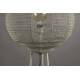 Lampadaire Meezan Dutchbone Luminaire Moderne Eclairage sur Pied en Métal Gris Sable 48x48x143cm