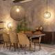 Suspension M Meezan Dutchbone Luminaire Moderne Eclairage en Métal Noir 48x48x151cm