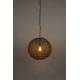 Suspension M Meezan Dutchbone Luminaire Moderne Eclairage en Métal Noir 48x48x151cm