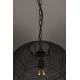 Suspension M Meezan Dutchbone Luminaire Moderne Eclairage en Métal Noir 48x48x151cm