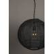 Suspension M Meezan Dutchbone Luminaire Moderne Eclairage en Métal Noir 48x48x151cm