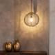 Suspension M Meezan Dutchbone Luminaire Moderne Eclairage en Métal Noir 48x48x151cm