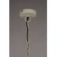 Suspension M Meezan Dutchbone Luminaire Moderne Eclairage en Métal Gris Sable 48x48x151cm