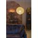 Suspension M Meezan Dutchbone Luminaire Moderne Eclairage en Métal Gris Sable 48x48x151cm