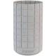 Vase Fajen en Béton Gris Zuiver Décoration à Poser 15x15x26cm