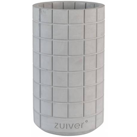 Vase Fajen en Béton Gris Zuiver Décoration à Poser 15x15x26cm