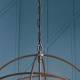 Suspension Spoutnik Signature Lustre XXL Métal Gris 20 Douilles 100x100x100cm