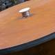 Braséro C-Cook Actuel Acier Corten Plancha à Bois Barbecue Mobile Personnalisable 82,5x82,5x107,6cm