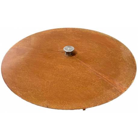 Couvercle de Cuisson Cloche Brasero Plancha Couvre-plat Acier 2 Tailles