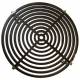 Grille de Cuisson Barbecue Ronde Plancha de Cuisson Acier 2 Tailles