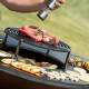 Plancha Rondo Ø82.5cm Acier Corten Brasero Barbecue Rond à Bois Personnalisable 82,5x82,5x106,2cm