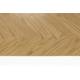 Console Fabio Naturel Woody Table d'Appoint Meuble de Rangement en Bois de Chêne Naturel 40x75x120cm