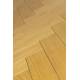 Table Rectangulaire Class Dutchbone Table de Repas Salon Design Vintage en Acier et Bois Plaqué Chêne Naturel 75x90x180cm