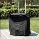 Housse Etanche pour Plancha Braséro et Néocube Actuel Outdoor en Polyester Noir
