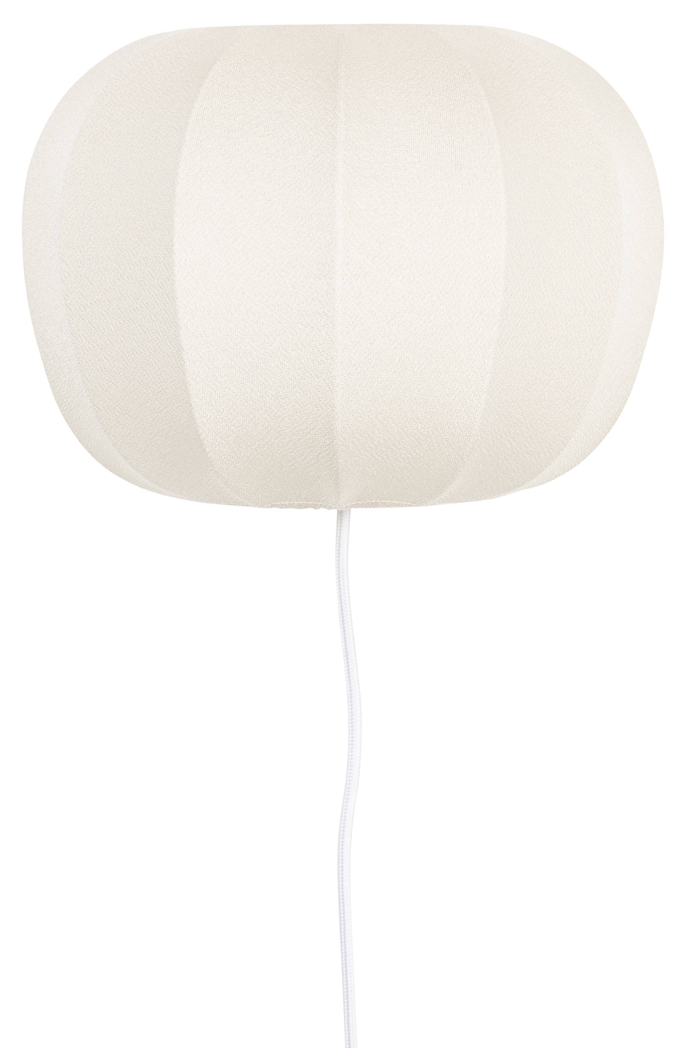 ZMH LED applique murale lampe de lit en tissu blanc lampe de