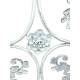 Clôture de Jardin Grille Barrière Garde Corps intérieur Extérieur Fer et Fonte Blanc 4x81,5x148cm