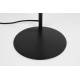 Lampe de Table Jaylee Woody Luminaire à poser métal et Abat-jour Coton 20x31x71 cml