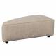 Pouf Angle Gauche Hunter Zuiver Élément Canapé Modulable Assises de Salon en Tissu Côtelé 4 Coloris 38x60x100cm