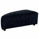 Pouf Angle Gauche Hunter Zuiver Élément Canapé Modulable Assises de Salon en Tissu Côtelé 4 Coloris 38x60x100cm