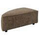 Pouf Angle Gauche Hunter Zuiver Élément Canapé Modulable Assises de Salon en Tissu Côtelé 4 Coloris 38x60x100cm