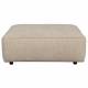 Repose Pied Pouf Hunter Zuiver Élément Canapé Modulable Assises de Salon Sans Dossier en Tissu Côtelé 4 Coloris 38x99x100cm
