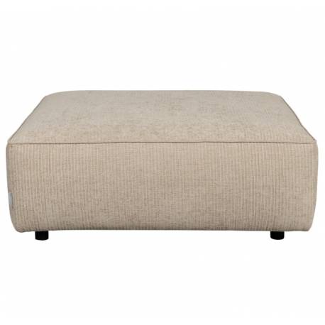 Repose Pied Pouf Hunter Zuiver Élément Canapé Modulable Assises de Salon Sans Dossier en Tissu Côtelé 4 Coloris 38x99x100cm