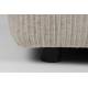 Repose Pied Pouf Hunter Zuiver Élément Canapé Modulable Assises de Salon Sans Dossier en Tissu Côtelé 4 Coloris 38x99x100cm