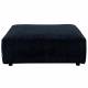 Repose Pied Pouf Hunter Zuiver Élément Canapé Modulable Assises de Salon Sans Dossier en Tissu Côtelé 4 Coloris 38x99x100cm