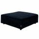 Repose Pied Pouf Hunter Zuiver Élément Canapé Modulable Assises de Salon Sans Dossier en Tissu Côtelé 4 Coloris 38x99x100cm