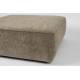 Repose Pied Pouf Hunter Zuiver Élément Canapé Modulable Assises de Salon Sans Dossier en Tissu Côtelé 4 Coloris 38x99x100cm