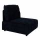 Fauteuil 1,5 Place Hunter Zuiver Élément Canapé Modulable Assises de Salon Avec Dossier en Tissu Côtelé 4 Coloris 87x99x100cm