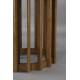 Table de Repas Barlet Ø120 Dutchbone Table de Salle à Manger Ronde en Bois Placage Noyer 75x120x120cm