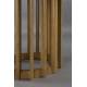 Table de Repas Barlet Ø120 Dutchbone Table de Salle à Manger Ronde en Bois Placage Chêne Clair 75x120x120cm