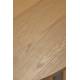 Table de Repas Barlet Ovale Dutchbone Table de Salle à Manger Extensible en Bois Placage Chêne Clair 75x90x200-240cm