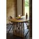 Table de Repas Barlet Ovale Dutchbone Table de Salle à Manger Extensible en Bois Placage Chêne Clair 75x90x200-240cm