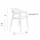Lot de 2 Chaises Westlake Dutchbone Assises de Table Fauteuils Chêne Finition Brun Foncé 52x58x76cm