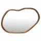Miroir Ashley Noyer Dutchbone Glace Murale Pose Verticale ou Horizontale en Manguier Marron 5x73x100cm