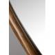 Miroir Ashley Noyer Dutchbone Glace Murale Pose Verticale ou Horizontale en Manguier Marron 5x73x100cm