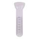 Grand Tube en Verre pour Pluviomètre Verrerie Verrine Gradué avec Mesure en mm/m2 8,5x8,5x23cm