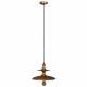 Suspension Cath S Noyer Dutchbone Lustre Luminaire Minimaliste en Manguier 22x34x34cm