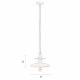 Suspension Cath S Noyer Dutchbone Lustre Luminaire Minimaliste en Manguier 22x34x34cm