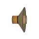 Applique Singapour Market Set Luminaire Moderne en Cannage Naturel et Lin Lavé Couleur Kaki et Curry 40x40x40cm