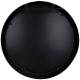 Miroir Mural Noir Glace Design Métal et Verre Décoration à Accrocher 10x43x43cm