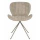 Lot de 2 Chaises Design OMG Soft Zuiver Beige en Tissu 51x59x79cm